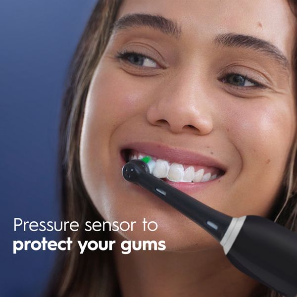 Oral-B Pro 1000 Power Rechargeable Battery Electric Toothbrush with Multiple Brush Modes - Black