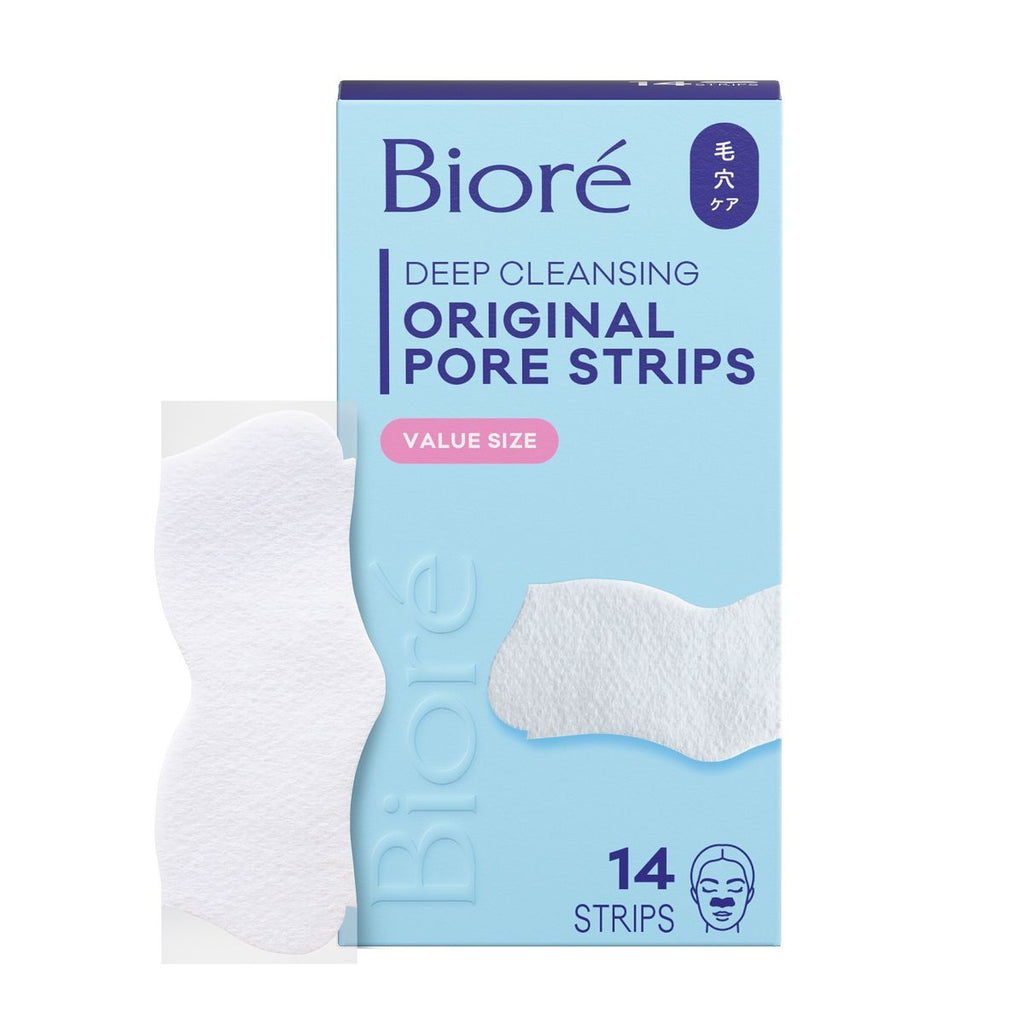 Biore Original Deep Cleansing Blackhead Remover Nose Pore Strips - 14ct
