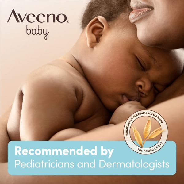 Aveeno Baby Daily Care Gift Set Includes Daily Moisturizing Body Lotion & 2-in-1 Baby Bath Wash & Shampoo - 2 ct