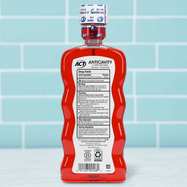 ACT Mouthwash - Cinnamon - 18 fl oz