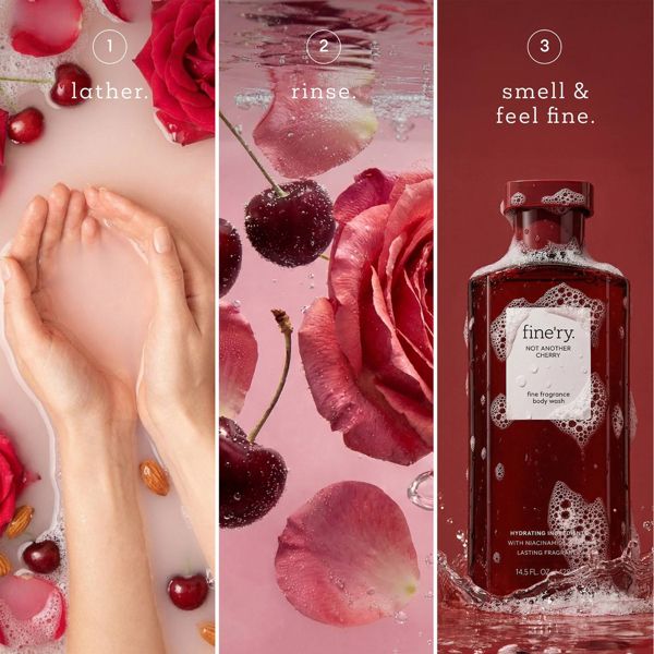 fine'ry. Women's Body Wash - Not Another Cherry - 14.5 fl oz
