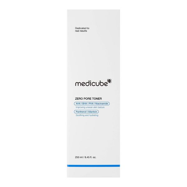 medicube Zero Pore Hydrating and Exfoliating Facial Toner - 70ct/8.45 fl oz