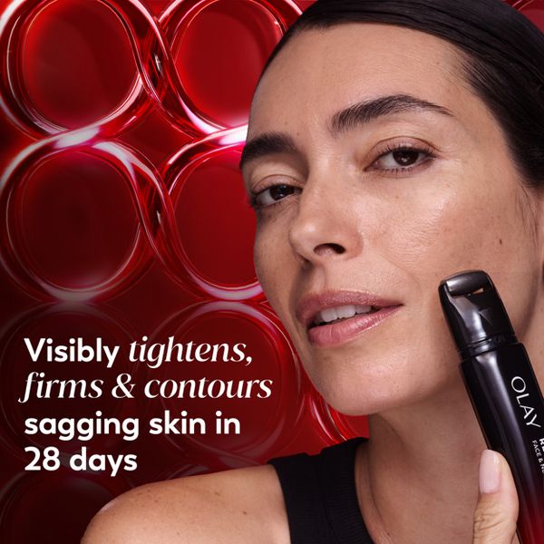 Olay Regenerist Lifting & Sculpting Face, Neck, Decollete Treatment, Triple Collagen Peptide with NAD+ - Fragrance-Free - 1.7 fl oz