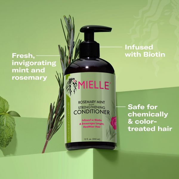 Mielle Organics Rosemary Mint Strengthening Conditioner - 12oz
