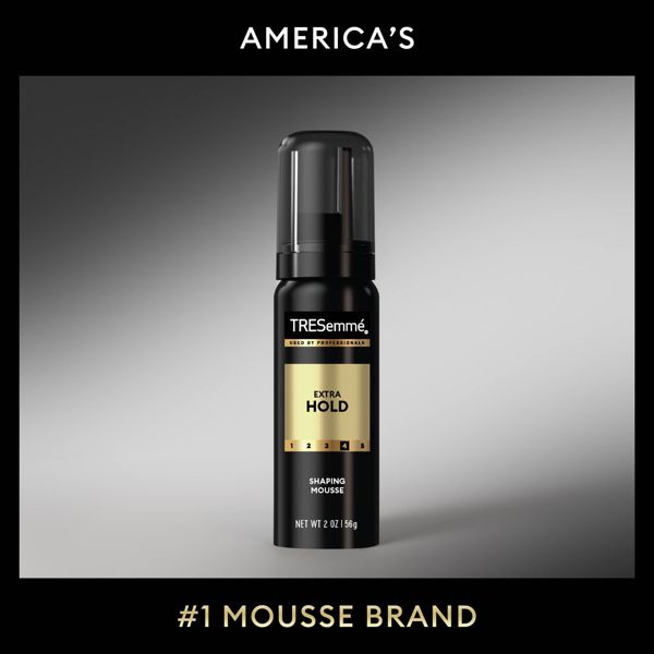 Tresemme Extra Hold Hair Mousse -Travel Size - 2oz