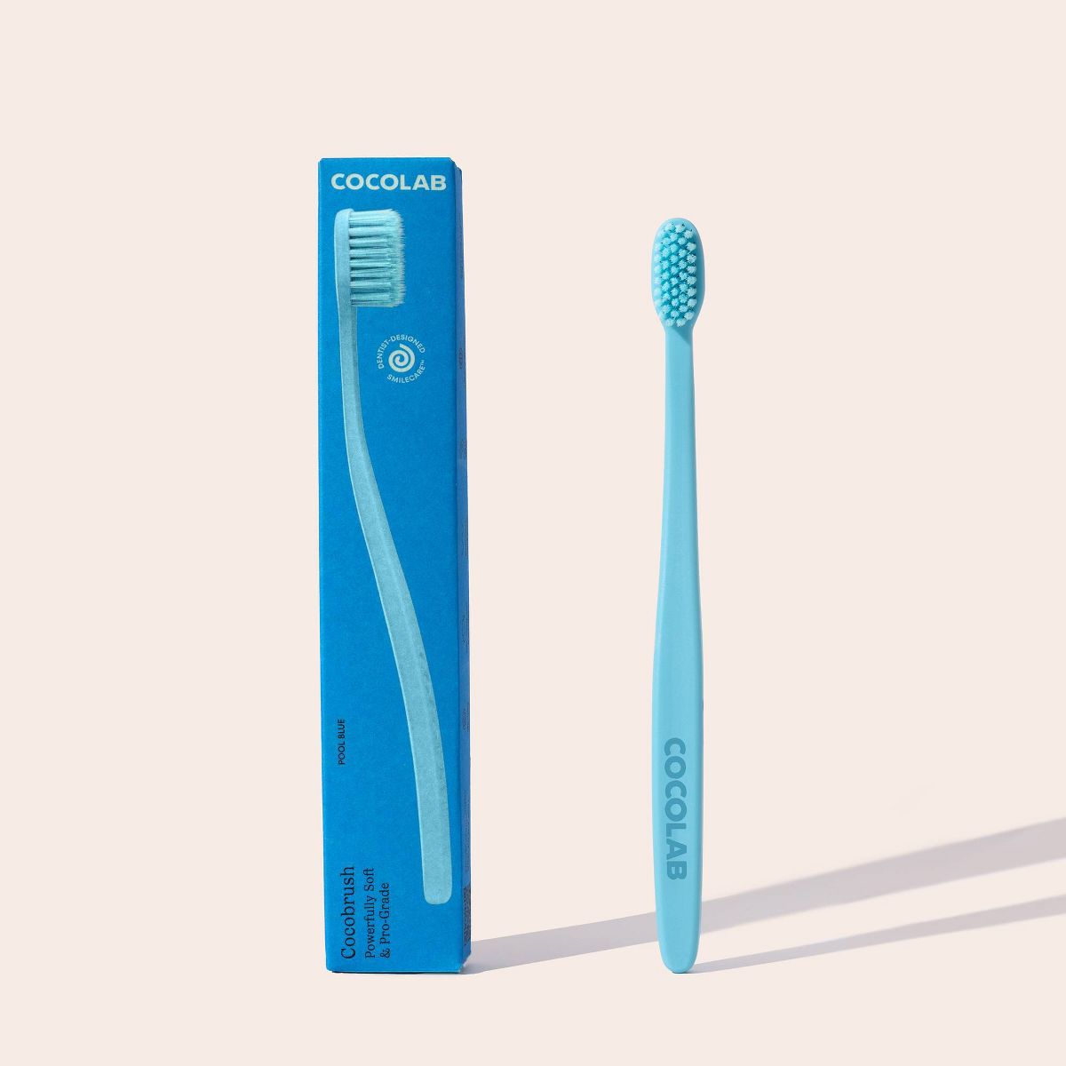 Cocolab Cocobrush Extra-Soft Toothbrush - Pool Blue