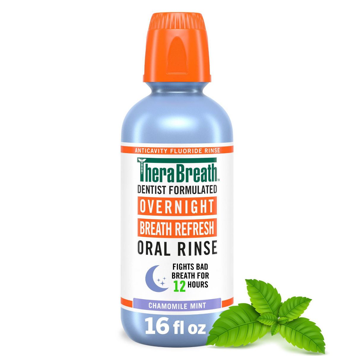 TheraBreath Overnight Mouthwash - 16 fl oz