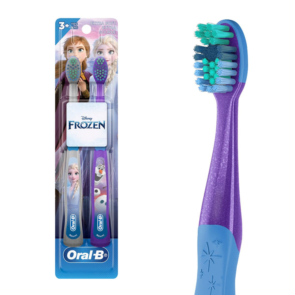 Oral-B Kids' Featuring Disney Frozen Manual Toothbrush - Soft - 2ct