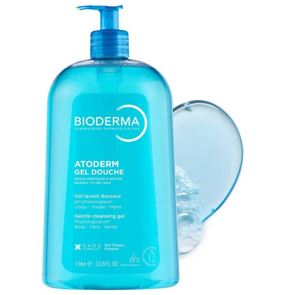 Bioderma Atoderm Hydrating Face and Body Shower Gel - 33.8 fl oz