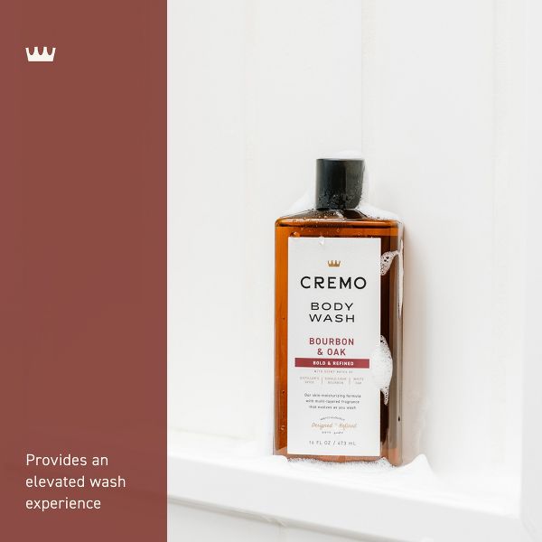 Cremo Body Wash - Bourbon and Oak - 16 fl oz