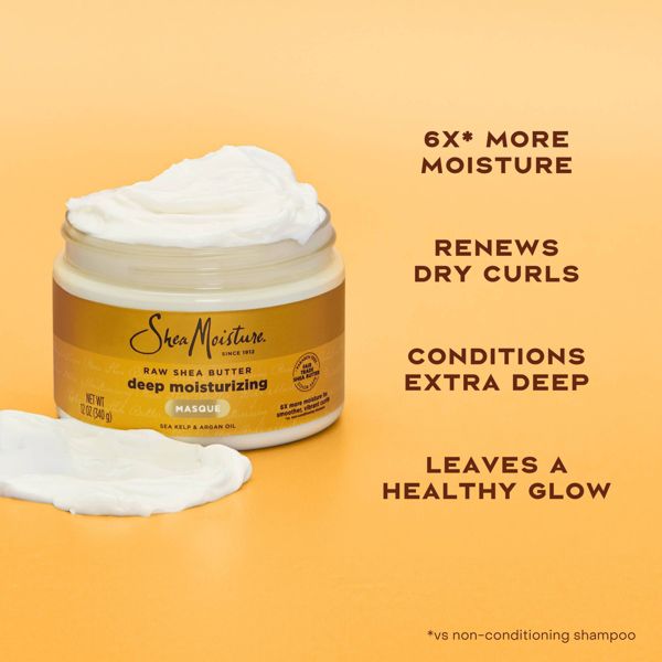 SheaMoisture Raw Shea Butter Moisturizing Hair Mask - 11.5oz