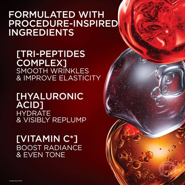 L'Oreal Paris Revitalift Triple Power 3% Peptides Serum - 1 fl oz