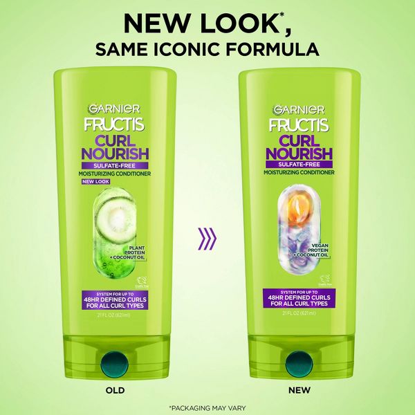 Garnier Fructis Curl Nourish Conditioner - 12 fl oz