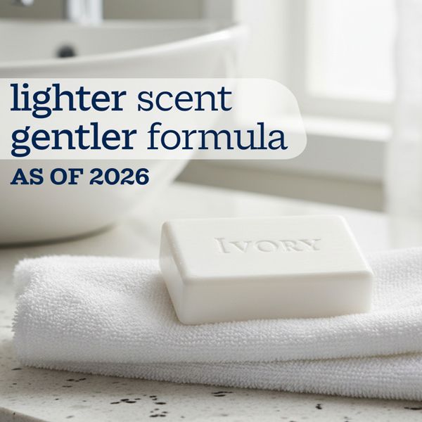 Ivory Gentle Phthalates-Free and Paraben-Free Bar Soap - Original Scent - 3.17oz/10ct