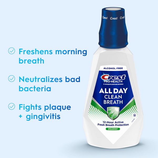 Crest Pro-Health All Day Clean Breath Mouthwash - 1L