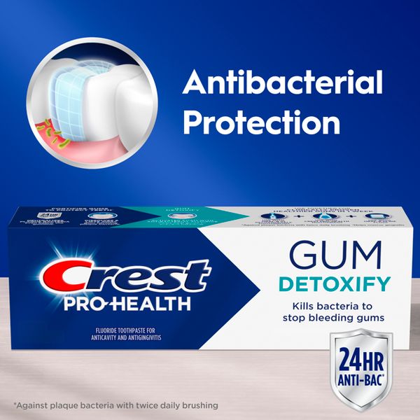 Crest Pro-Health Gum Detoxify Deep Clean Fluoride Toothpaste - Mint - 2.6oz