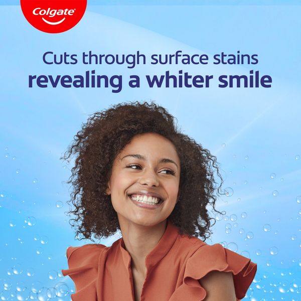 Colgate Baking Soda and Peroxide Whitening Fluoride Toothpaste Brisk Mint - 6oz/3pk
