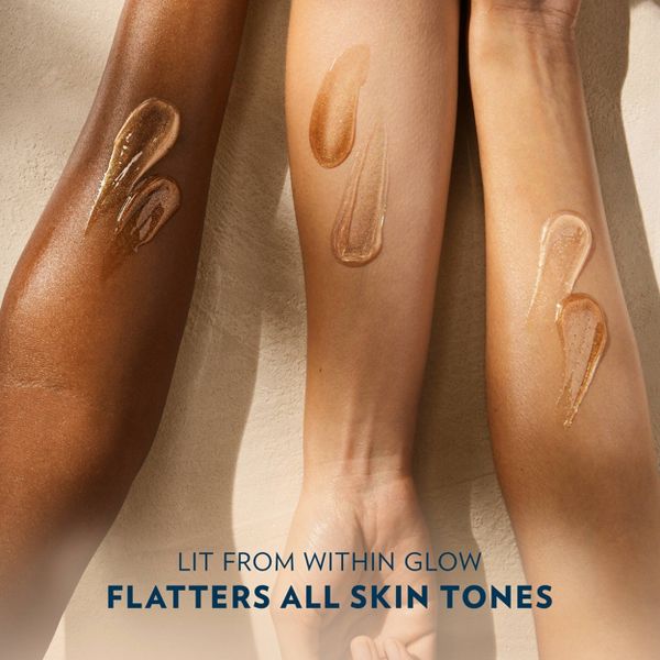 Vaseline Glazed & Glisten Vanilla Cocoa Shimmering Gel Body Oil - Sunlit Glow - 6.8 fl oz