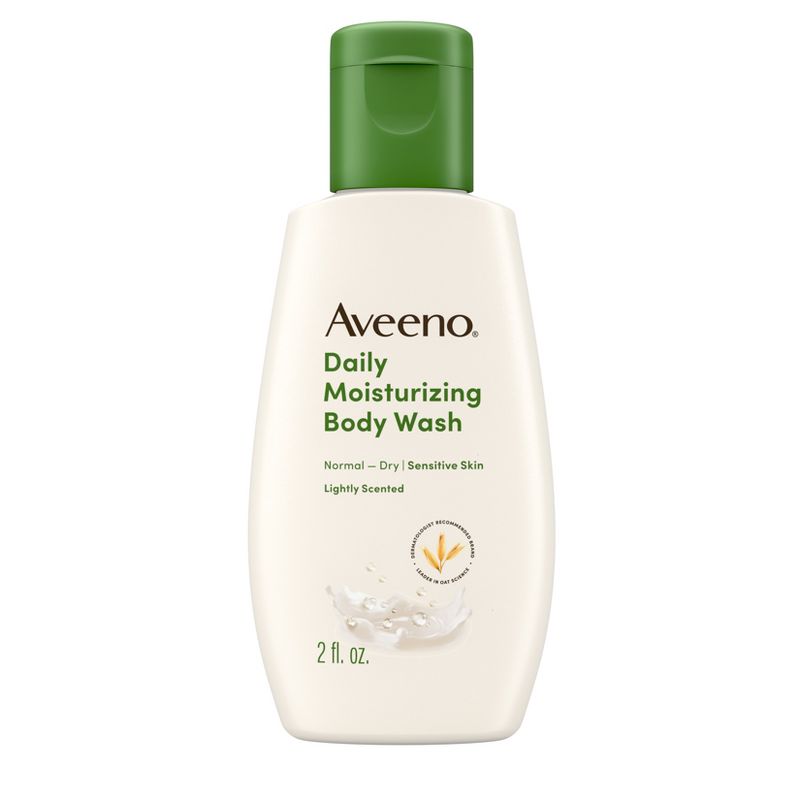 Aveeno Daily Moisturizing Body Wash with Soothing Oat - Trial Size - 2 fl oz