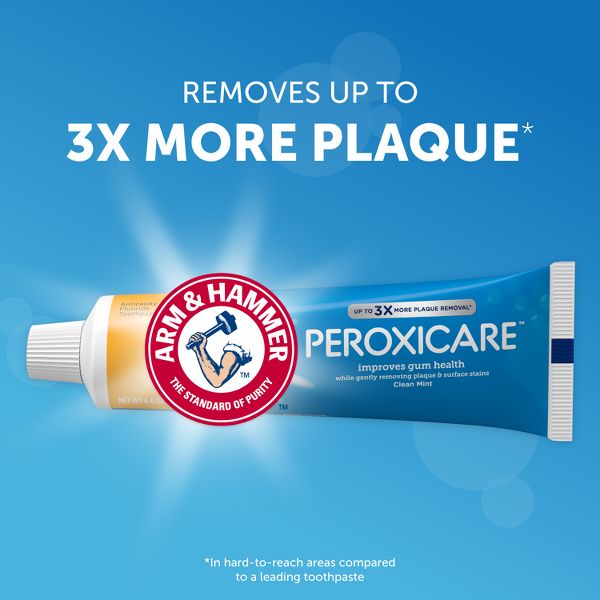 ARM & HAMMER PeroxiCare Gum Health Anticavity Fluoride Toothpaste - 6oz/2ct