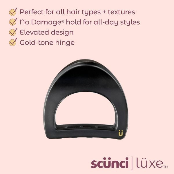 scünci | lüxe Statement Open Cut Claw Clips - 2pcs