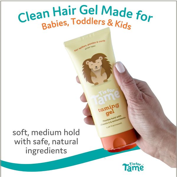 T is for Tame: Kids Hair Taming Gel for Soft, Natural Style & Hold - 2 ct.