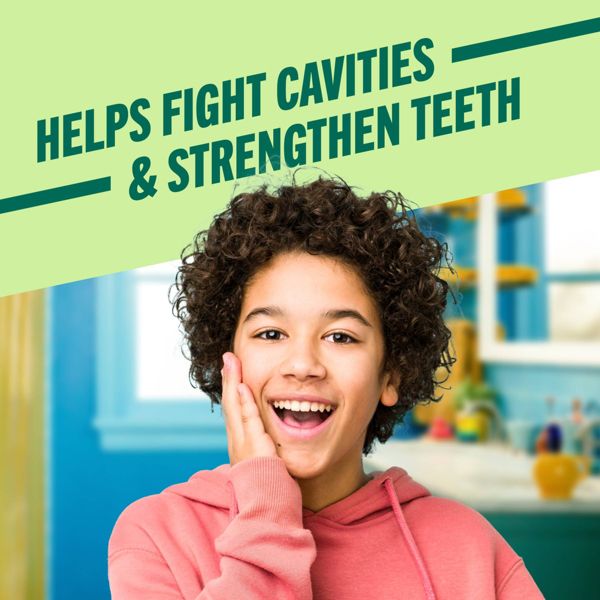 TheraBreath Kids' Fluoride Mouthwash - Strawberry Splash - 10 fl oz