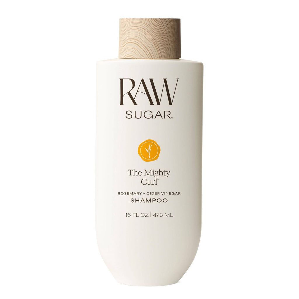 Raw Sugar The Mighty Curl Shampoo - Rosemary + Cider Vinegar - 16 fl oz