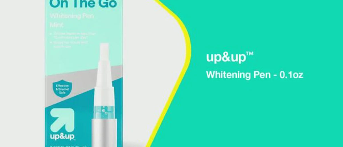 Tooth Whitening Pen - 0.059 fl oz - up&up™