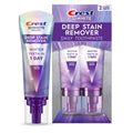 Crest Toothpaste 3D White Deep Stain Remover Ultra White Toothpaste - 3.1oz/2pk