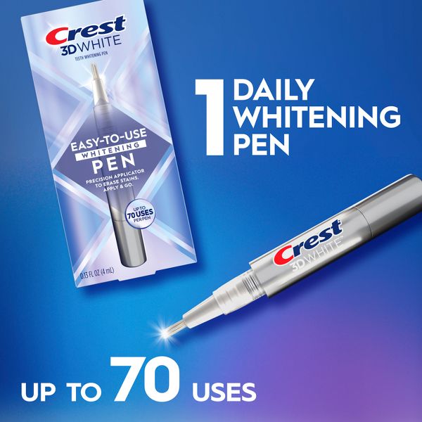 Crest 3D White On-the-Go Teeth Whitening Pen - 0.13 fl oz
