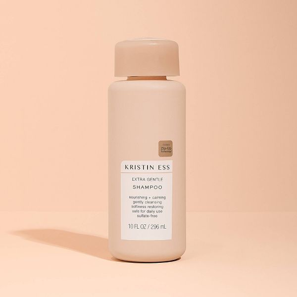 Kristin Ess Hair Extra Gentle Shampoo for Sensitive Skin + Scalp, Gently Cleanses, Color Safe, Sulfate Free + Vegan - 10 fl oz