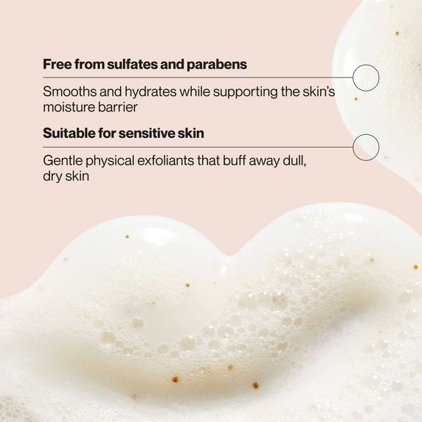 Suave Exfoliating Sulfate-Free Hydrating Body Wash and Scrub - Citrus Blossom - 18 fl oz