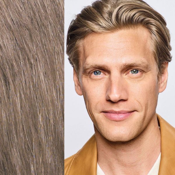 Just For Men Medium Brown Shampoo - H-35: Permanent Hair Color, Liquid Form, All Hair Types