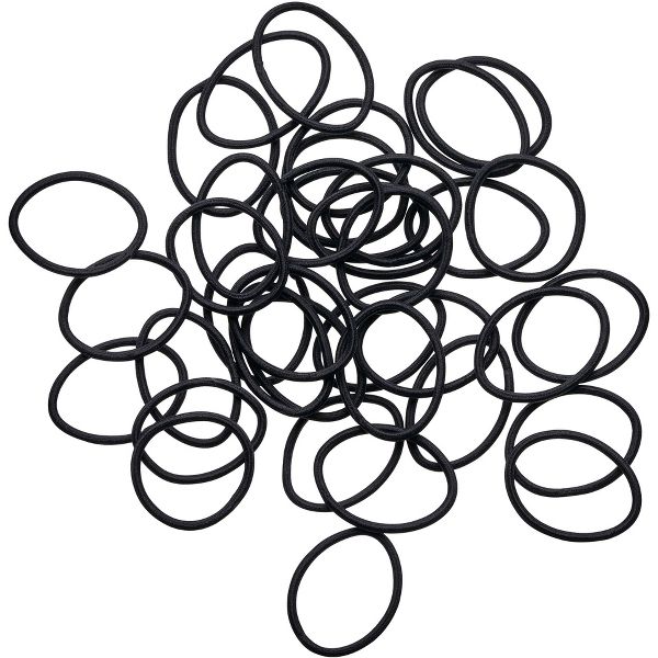 Goody Comfortable Elastic Hair Accessories Set - 4mm - 37ct