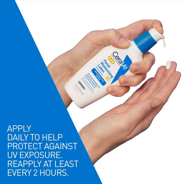 CeraVe Facial Moisturizing Lotion AM SPF50 - 3 fl oz