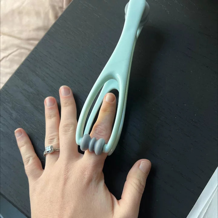 Dual-sided Finger Handheld Massager - All In Motion™: Polypropylene & TPR Material