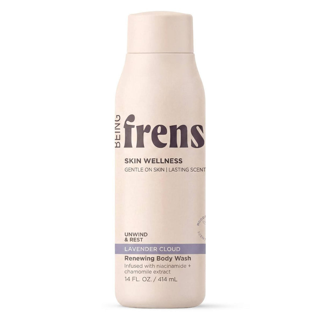 Being Frenshe Renewing and Hydrating Clean Body Wash with Niacinamide - Floral Lavender Cloud - 14 fl oz
