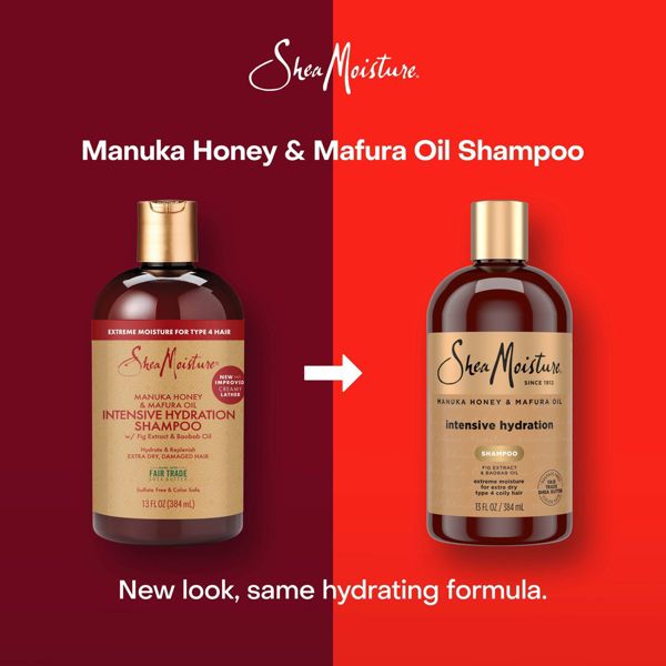 SheaMoisture Manuka Honey & Mafura Hair Oil Intensive Hydration Shampoo - 13 fl oz