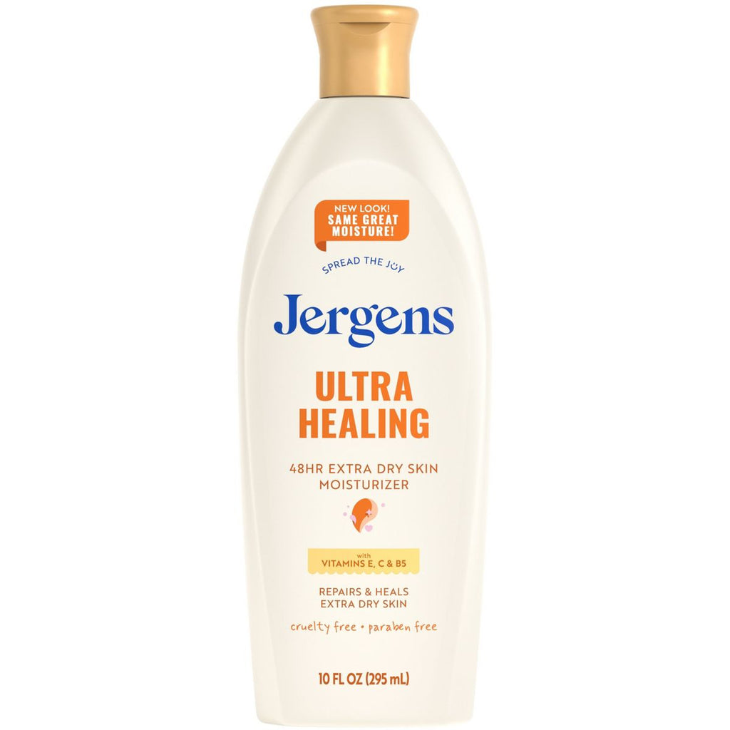 Jergens Ultra Healing Body Lotion Moisturizer for Dry Skin with Vitamins C, E and B5 - 10 fl oz