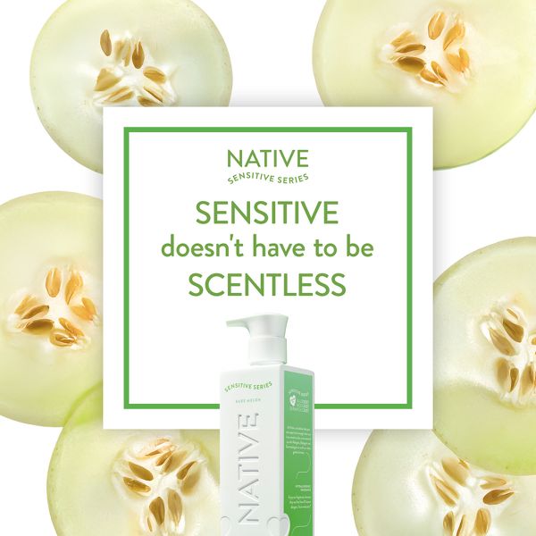 Native Restoring Shampoo, Sensitive Series Bare Melon - 18oz