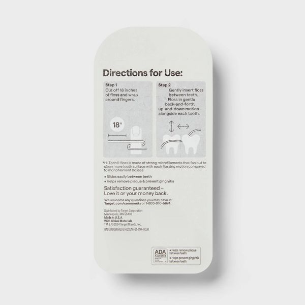 Dental Floss - Mint - 2pk - up&up™