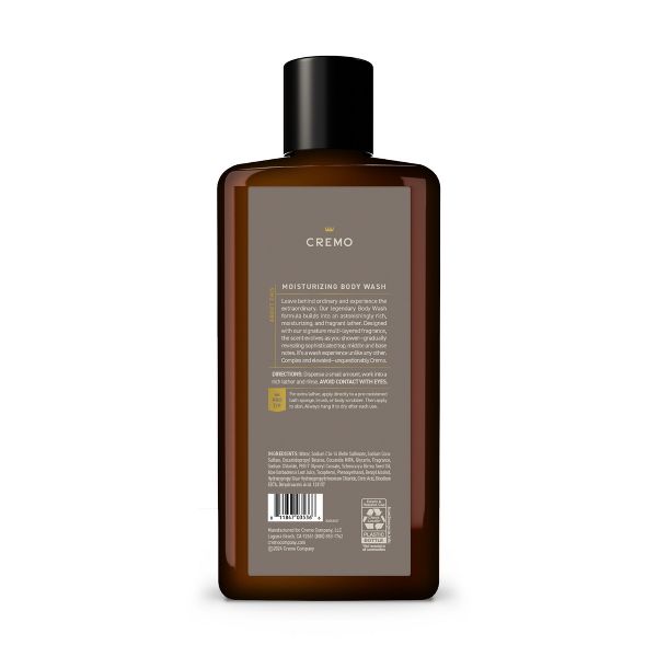 Cremo Vintage Suede Body Wash - 16 fl oz