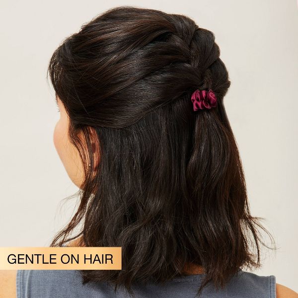 scunci Satin Mini Scrunchies - 6pc