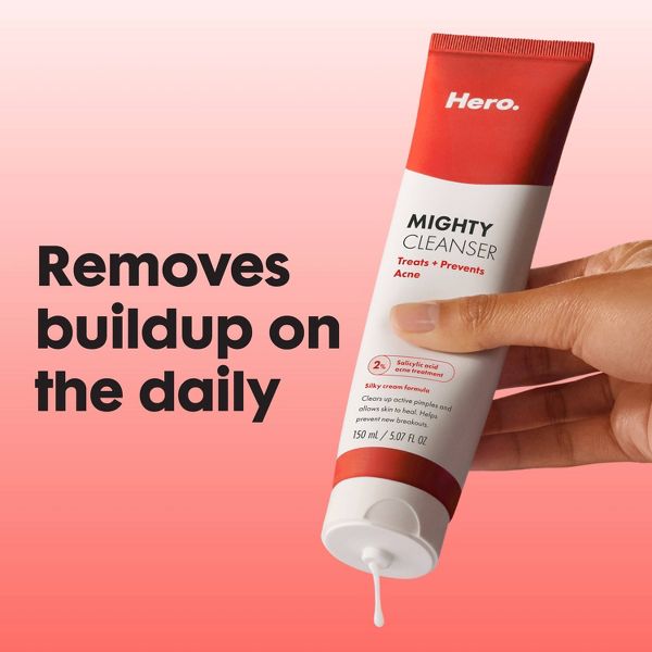 Hero Cosmetics Mighty Facial Cleansers - 5oz