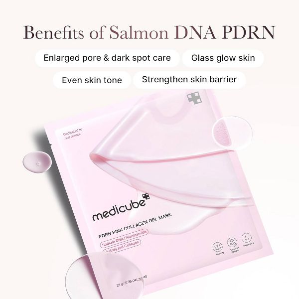 medicube PDRN Pink Collagen Gel Face Mask Korean Skincare