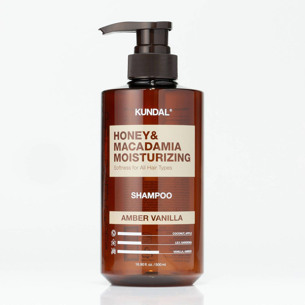 KUNDAL Honey & Macadamia Moisturizing Shampoo - Amber Vanilla - 16.90 fl oz