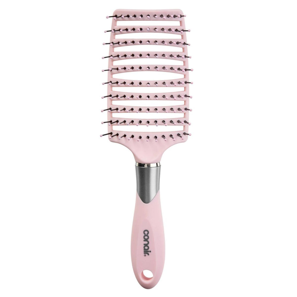 Conair Velvet Touch Concave Vent Hair Brush - All Hair