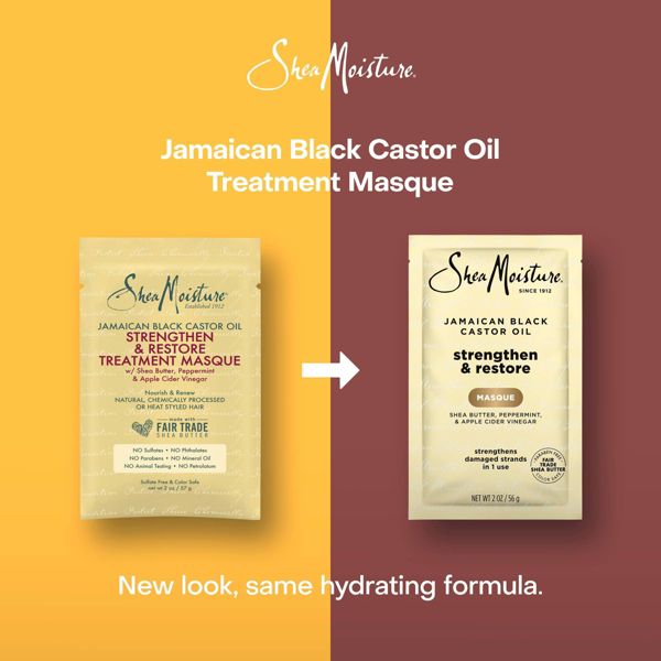 SheaMoisture Jamaican Black Castor Oil Strengthen & Restore Hair Mask - 11.5oz