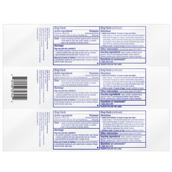Sensodyne ProNamel Gentle Whitening Toothpaste for Sensitive Teeth - 4oz